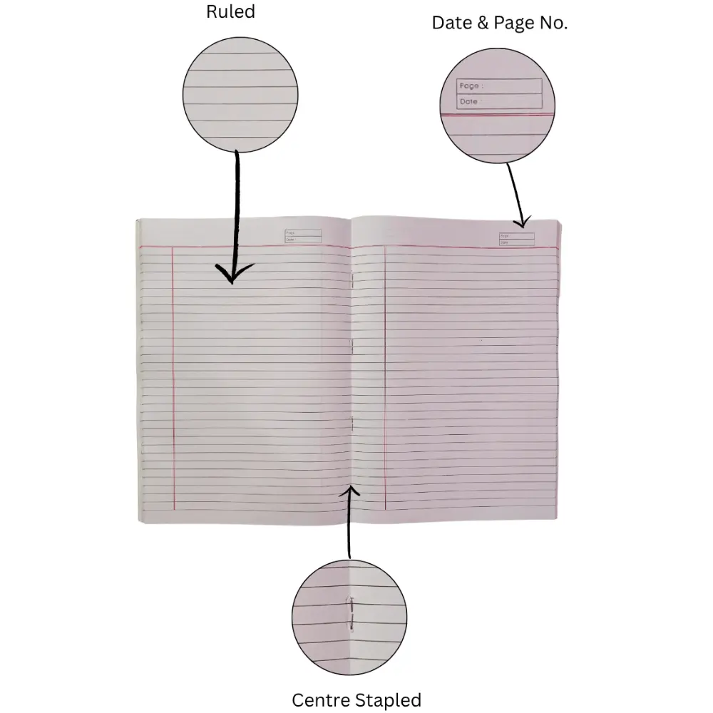 A4 Notebooks – Pack of 2 – 184 Ruled Pages – Soft Cover (3).webp