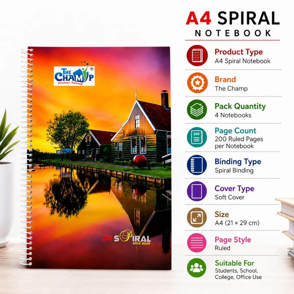 The Champ A4 Spiral Notebooks (6).webp