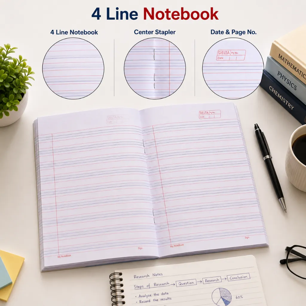Delta English Four Line Notebooks (4).webp