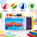 Camel Wax Crayons Extra Long – 13 Shades Multicolor for Kids Coloring (3).webp