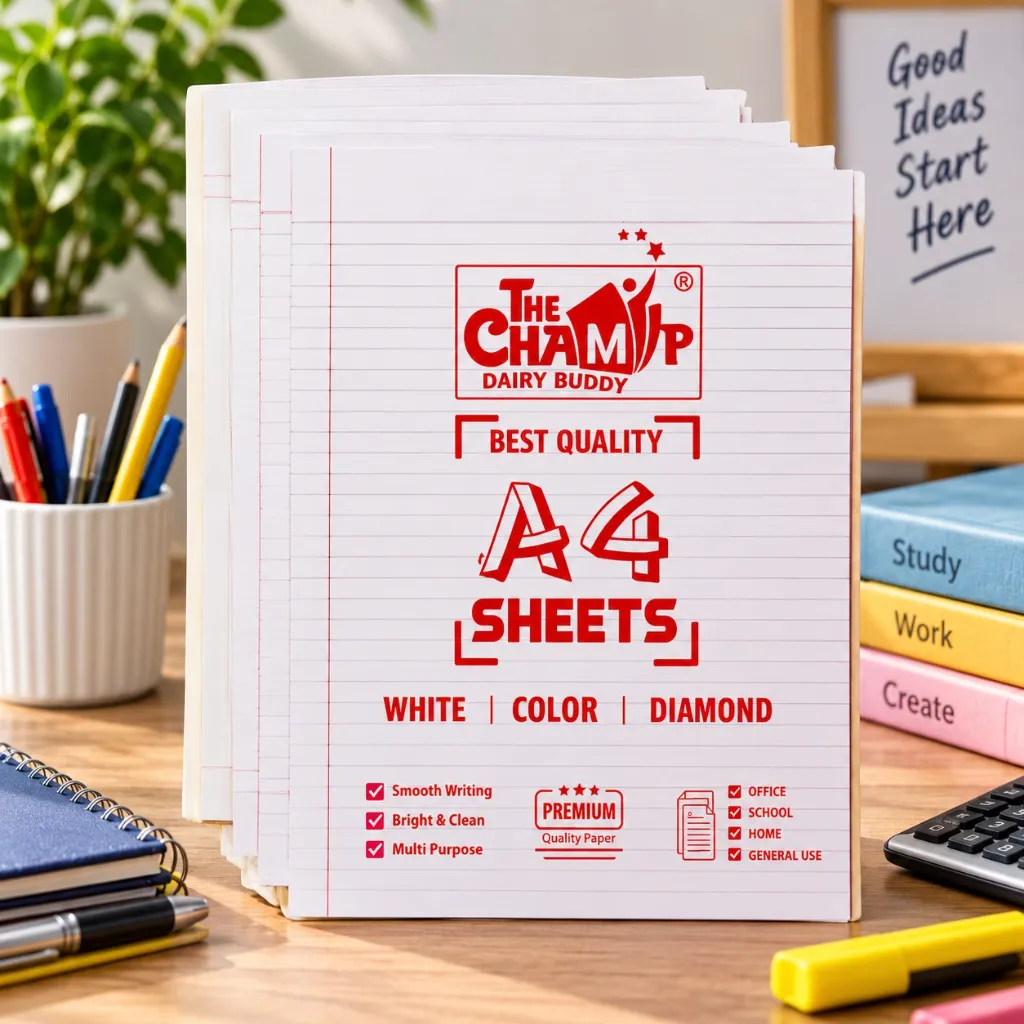 The Champ A4 Double Side Ruled Sheets (3).webp
