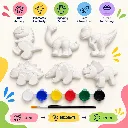 DIY Dinosaur Painting Kit for Kids  6 Dinosaur Figures with 6 Paint Colors & Brush (5).webp