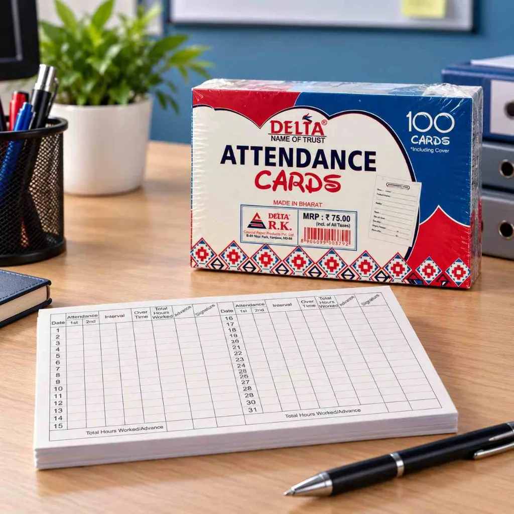 delta Attendance Cards pack of 100.webp