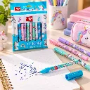 Figo Blue Ball Pen Pack of 10 Smooth Writing Lightweight Design (4).webp