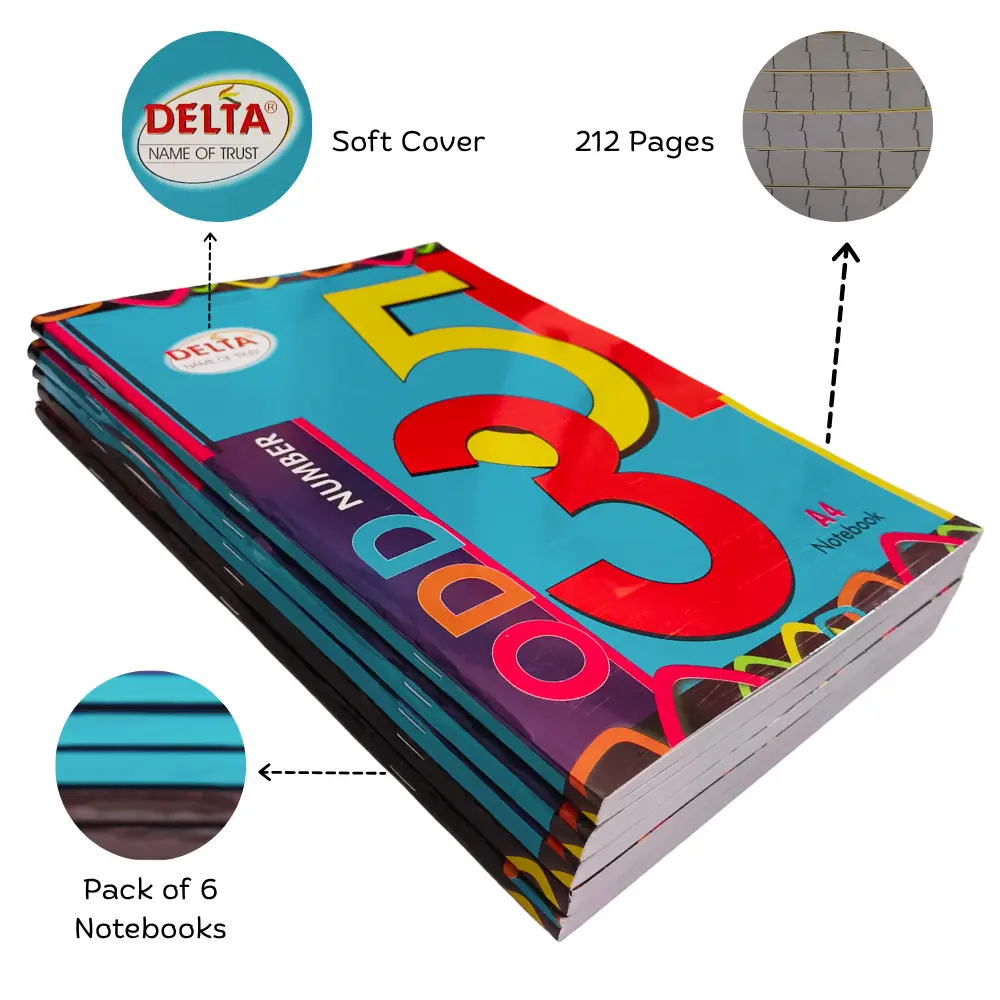 A4 notebook pack