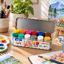 DOMS Acrylic Paint 12 Shades Set (3).webp
