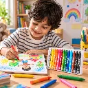DOMS Wax Crayons 12 Shades (2).webp