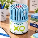 Hauser XO 0.7mm Ball Pen Tumbler Pack of 50.webp