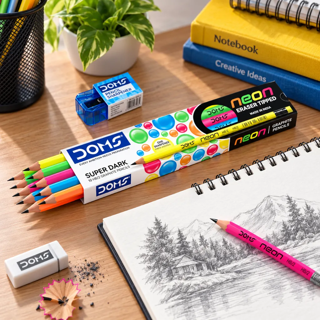 DOMS Neon Pencils (4).webp
