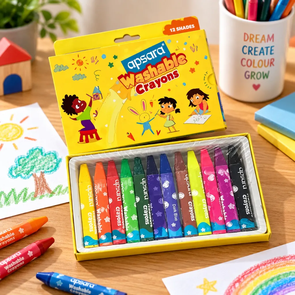 Apsara 12 Washable Crayons (5).webp