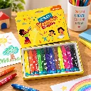 Apsara 12 Washable Crayons (5).webp