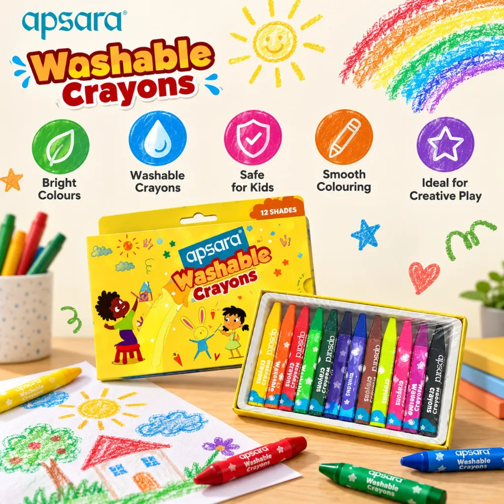Apsara 12 Washable Crayons (2).webp