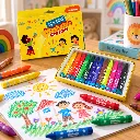 Apsara 12 Washable Crayons.webp