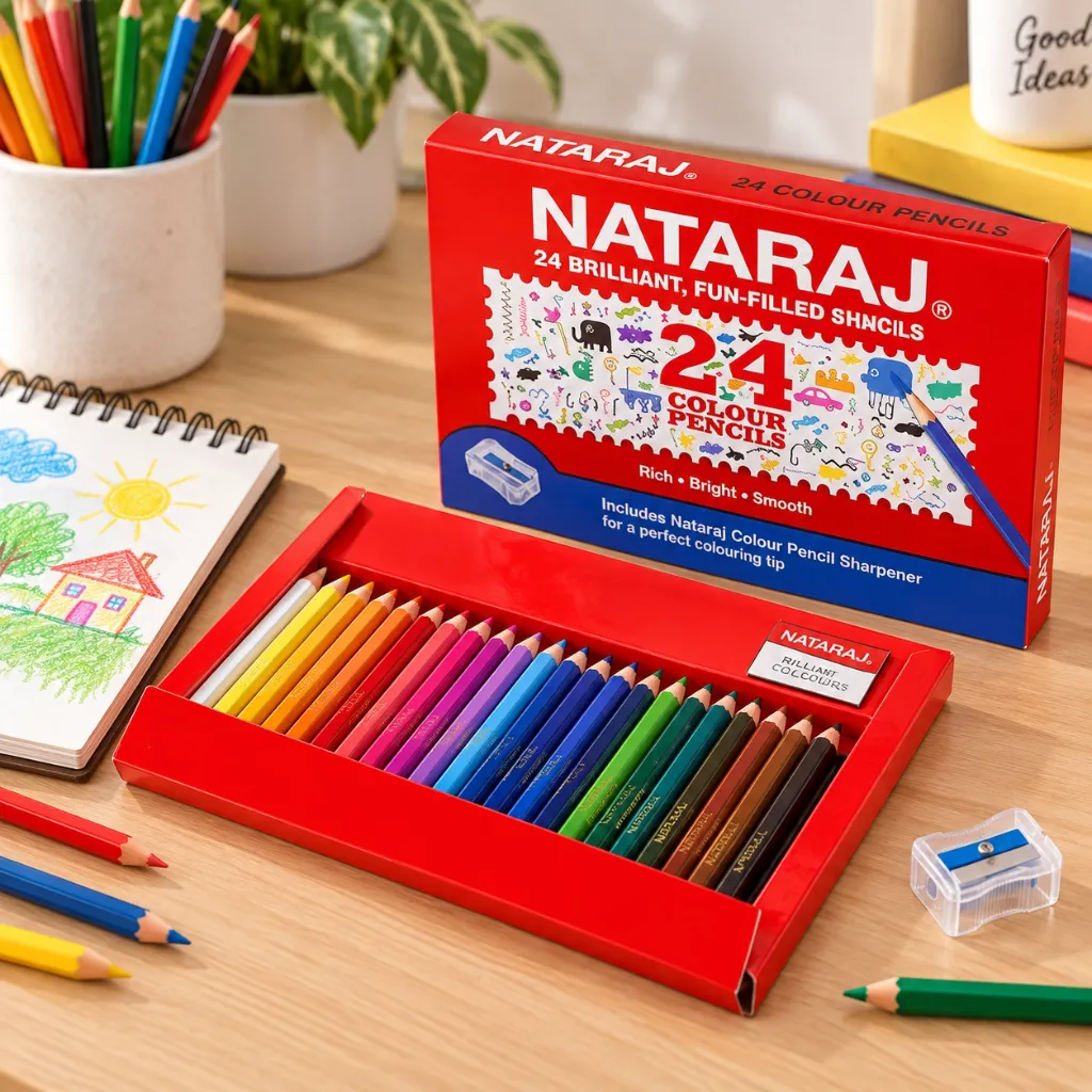 Nataraj Colour Pencils 24 Shades (4).webp