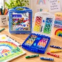 DOMS Oil Pastels 50 Shades Set with Scrapper Tool (4).webp