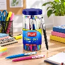 Flair Ezee Click Ball Pen Jar Pack of 25 (2).webp
