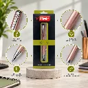 Flair Slim Designer Metal Ball Pen – Premium Blue Ink Smooth Writing Pen (2).webp