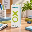 Hauser XO 0.7mm Ball Pen – Pack of 10 Smooth Writing Blue Ink Matte Finish (3).webp