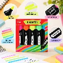 Cello Hi-Lighter (Pack of 5, Vivid Colors) (3).webp