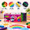 Camel Oil Pastels – 12 Multicolor Shades Smooth & Vibrant Coloring Set (2).webp