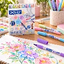 Doms Super Soft Tip Pastel Shades Brush Pen Set.webp
