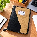 A4 Faux Leather Executive File Folder with Zip (3).webp