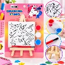 Popcorn Unicorn Drawing Stand  Kids Drawing & Painting Easel Set  Creative Art & Craft Activity (2).webp