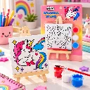 Popcorn Unicorn Drawing Stand  Kids Drawing & Painting Easel Set  Creative Art & Craft Activity.webp
