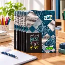The Champ A4 Single Line Notebook Pack of 6 – 136 Ruled Pages – Soft Cover Writing Notebook (3).webp