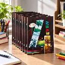 Delta A4 Notebook Pack of 10 – 132 Ruled Pages Soft Cover Student & Office Notebook Set (2).webp