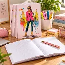 Titli (Delta) A4 Notebook – Pack of 6 – 112 Ruled Pages Each Soft Cover for Students & Office Use