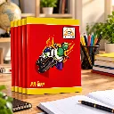 Prakash A4 Semi Rough Notebook Pack of 4– 300 Ruled Pages – Soft Cover Student Notebook (3).webp