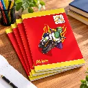 Prakash A4 Semi Rough Notebook Pack of 4– 300 Ruled Pages – Soft Cover Student Notebook.webp