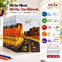 Delta English Four Line Notebook Pack of 10 – A5 Size – 84 Pages Handwriting Practice Notebook (3).webp