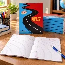 Delta A5 Ruled Notebook Pack of 10 – 84 Pages Each – Soft Cover Student Notebook.webp