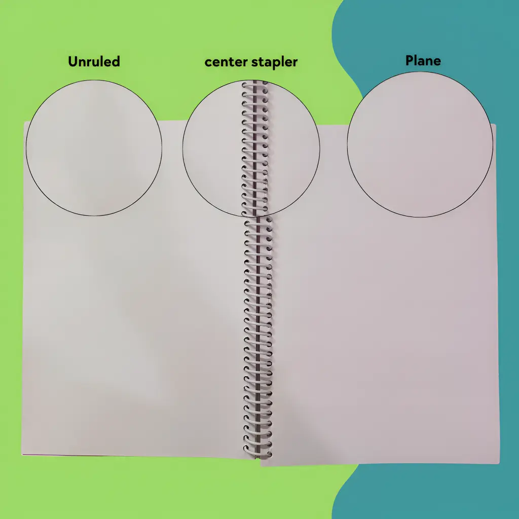 A4 spiral notebook