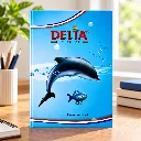 Delta A4 Long Notebook – Hard Cover – 336 Ruled Pages – 65 GSM Writing Notebook (3).webp