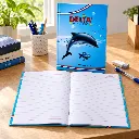 Delta A4 Long Notebook – Hard Cover – 336 Ruled Pages – 65 GSM Writing Notebook.webp