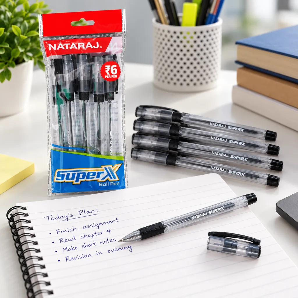 Nataraj SuperX Study Desk Essentials.webp