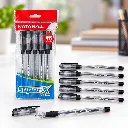 Nataraj Super X Ball Pen Black  Pack of 10  2 Packets  Smooth Writing Pen (2).webp