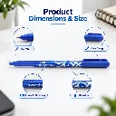 DOMS Inxify Ball Pen  Pack of 10  2 Packets  Smooth Writing Pen (3).webp