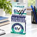 Hauser EV Ball Pen Pack of 10  Smooth Writing Pen for School, Office & Everyday Use.webp