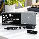 Camlin Black Fine Tip Permanent Markers – Pack of 10 (3).webp