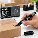 Camlin Bold-E Permanent Marker Pack of 10  Bold Marking Pens for Office, School, Warehouse & Business.webp
