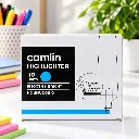 Camlin Blue Highlighter Pack of 10  Blue Fluorescent Highlighter Pens for School, Office & Study.webp
