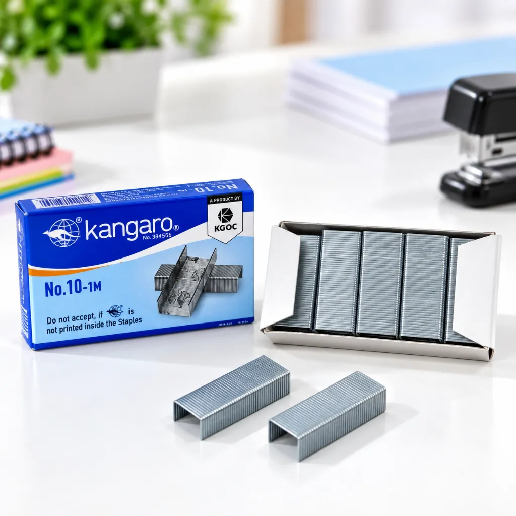 Kangaro No.10-1M Stapler Pins Pack of 20  20,000 Staples for Office, School & Business Use (2).webp