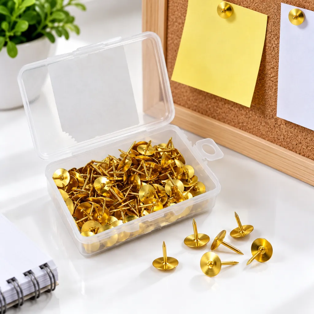Premier Push Pins Pack of 5 Boxes  200 Notice Board Pins for Office, School & Home.webp