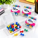 Premier Push Pins Pack of 5 Boxes  200 Notice Board Pins for Office, School & Home (7).webp