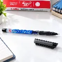 Cello Butterflow Simply Black Ball Pen Pack of 10 for School & Office (3).webp