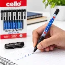 Cello Butterflow Simply Black Ball Pen Pack of 10 for School & Office (2).webp